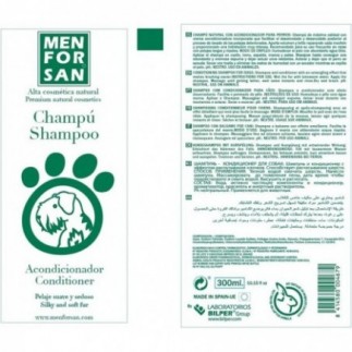 Shampooing après-shampooing Menforsan 300 ml