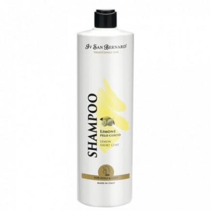 Achetez le shampoing au citron Iv Saint Bernard pour chiens à poils courts 1 litre