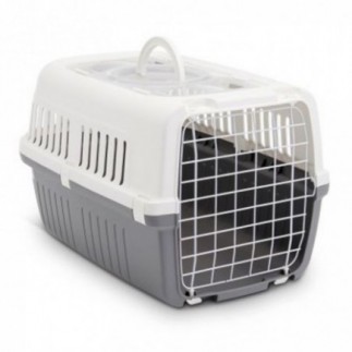 Comprar Transportín Zephos con puerta de metal para mascotas hasta 5 kg
