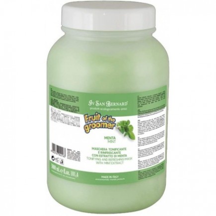 Achetez le masque de contrôle Fruit of the Groomer | Masque pour chien à la menthe 3 litres