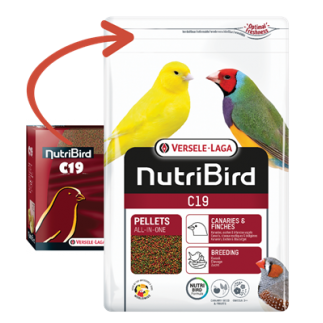 Acheter Nutribird C19 - Nourriture d'élevage pour canaris 5 kg