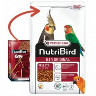 Acquista Nutribird G14 Original - Alimento di mantenimento per parrocchetti monocolore 1 kg