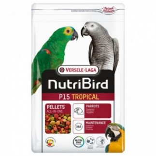 Compre Nutribird P15 Tropical - Alimento de manutenção para papagaios e araras, multicolorido, 1 kg