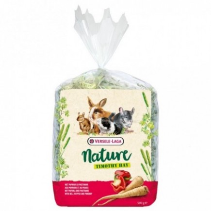 Comprar Versele-Laga Nature Hay Pimenta e Pastinaca 500 gr