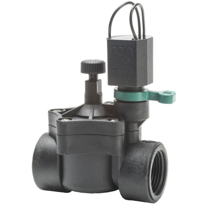 Électrovanne Rain RN 150 24 V 3/4" avec régulateur de débit