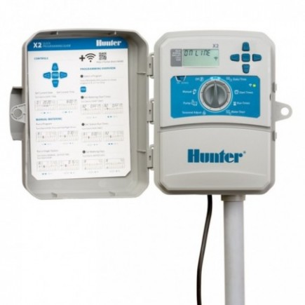 Programmateur extérieur Hunter X2-801 à 8 stations compatible Wi-Fi