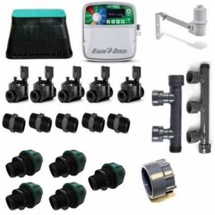 Achetez le kit d'irrigation intérieur 5 zones 220 V Rain Bird ESP-TM2