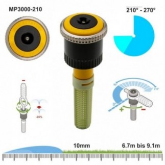Achetez la buse rotative MP3000 210º-270º Hunter (pack de 3 unités)