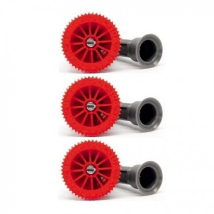 Bicos difusores Hunter 10A. Alcance de 3,00 m. Pacote com 3.