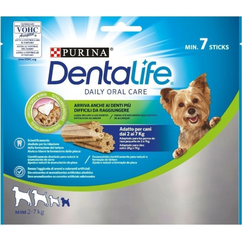 Friandises dentaires Purina Dentalife pour petits chiens 69 g Friandises dentaires Purina Dentalife pour petits chiens 69 g