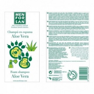 Achetez le shampoing moussant à l'aloe vera pour rongeurs, lapins et furets 200 ml