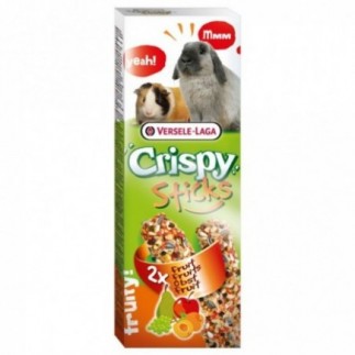 Achetez des bâtonnets croustillants pour cochon d'Inde et lapin aux fruits 110 gr