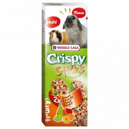 Acquista Crispy Sticks per cavia e coniglio con frutta 110 gr