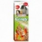Bâtonnets croustillants pour cochon d'Inde et lapin aux fruits 110 gr