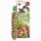 Bâtonnets croustillants pour chinchilla et lapin aux fines herbes 110 gr