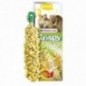Bâtonnets croustillants pour hamsters et rats au miel et pop-corn 100 gr
