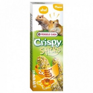 Achetez des bâtonnets croustillants pour hamsters et gerbilles au miel 110 gr